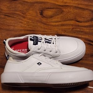 Sperry Kids Soletide White Sneakers